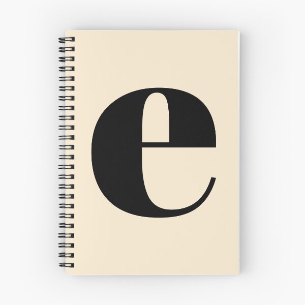Item preview, Letter E Phone Case Minimalist Aesthetic Gift for Her, Modern Script Letter E Journal Cute Monogram Gift Idea, Letter E Blanket Cozy Minimalist Gift for Girls and Teens designed and sold by Noe Mill.