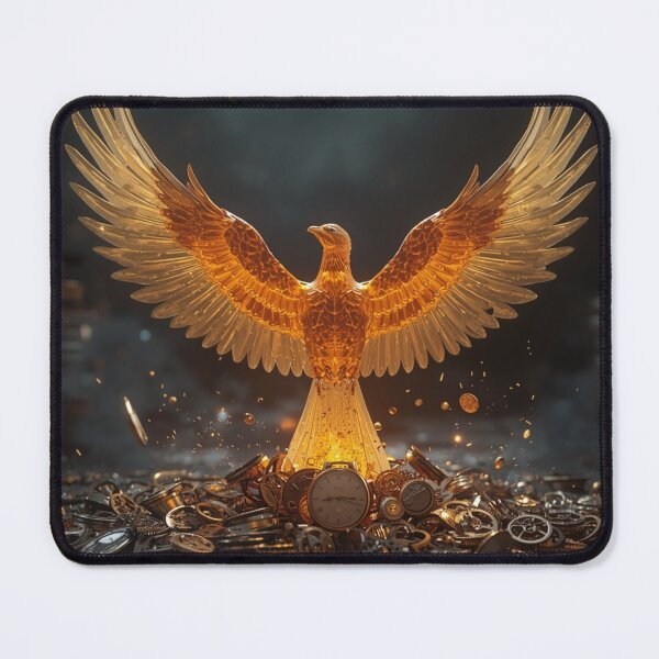 Item preview, Mechanical Rebirth - The Clockwork Phoenix designed and sold by THEARTCURATİON .