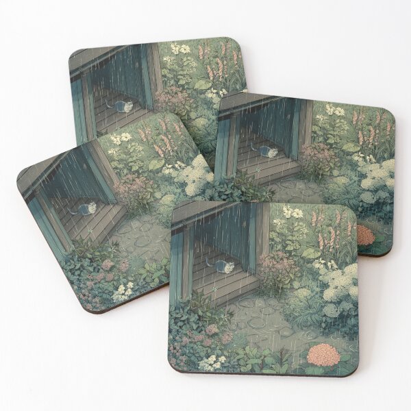Item preview, Rain on the Threshold – Quiet Shelter designed and sold by JLCableStudio.