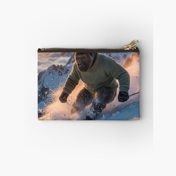 Item preview, Intrepid Gorilla Hits the Slopes designed and sold by Tridentulus.