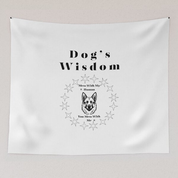 Item preview, Dog's Wisdom T-shirt for dogs lovers. designed and sold by BoldMarkk.