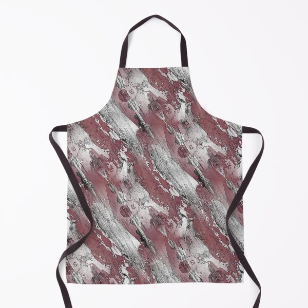 Item preview, Horizontal Gunge Abstract in Burgundy designed and sold by Artistestella.