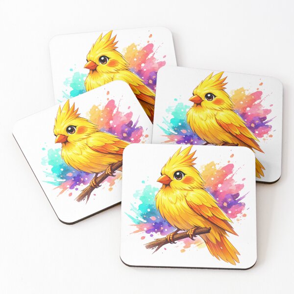 Item preview, Yellow Cardinal: Golden Guardian of the Forest designed and sold by JonelleTshirts.