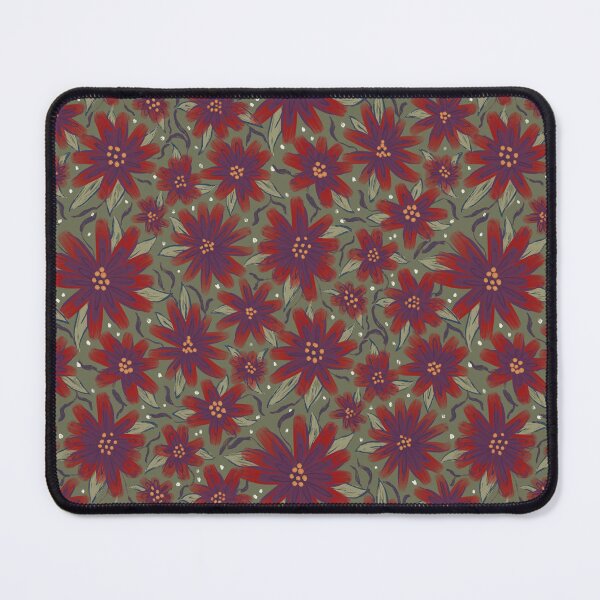 Item preview, Red-Violet Daisy Teals designed and sold by Doodloom.