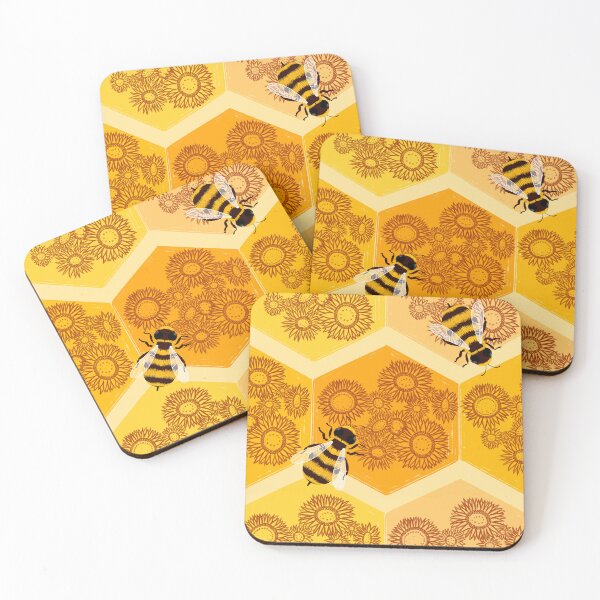 Item preview, Honeycomb Bees designed and sold by kolbycheeseit.