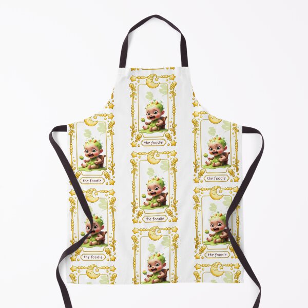 Item preview, The Foodie Tarot Card Baby – Messy Highchair Art designed and sold by dcohea.