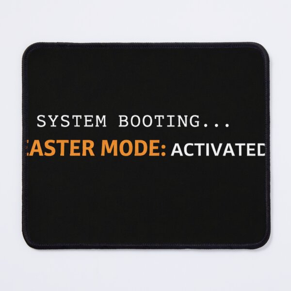 Item preview, Easter Mode Activated – System Booting Minimal Funny Easter Design designed and sold by MoosElkPL.