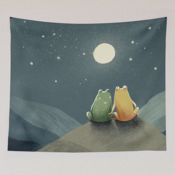 Item preview, Friends stargaze at night designed and sold by anytka.