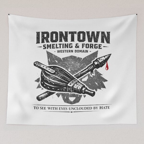 Item preview, Irontown Smelting And Forge Industrial Crest designed and sold by agearb.