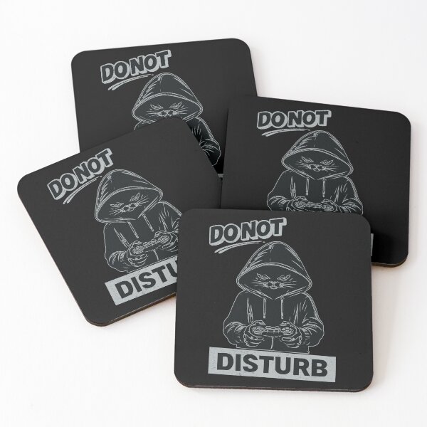 Item preview, Do Not Disturb Gamer Cat Vintage Retro Funny Cat Meme Gaming Aesthetic Angry Cat Hoodie Design designed and sold by MonNoir.