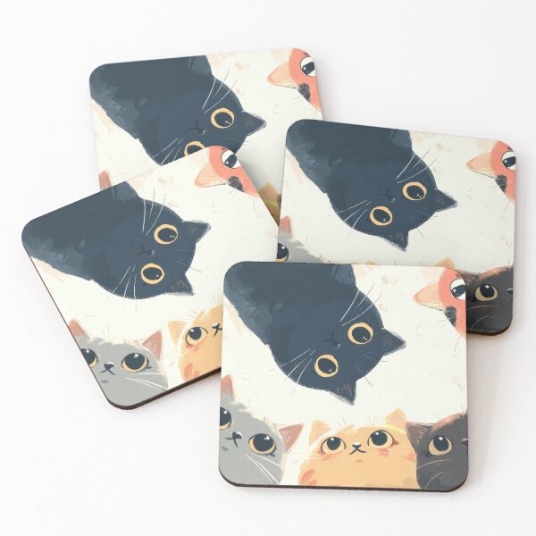 Item preview, Cats gather in a circle on the floor designed and sold by anytka.