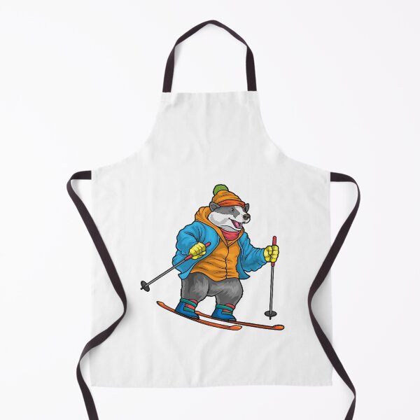 Item preview, Badger Skier Ski Winter sports designed and sold by Snabdesign84.