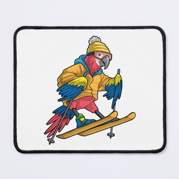 Item preview, Parrot Skier Ski Winter sports designed and sold by Snabdesign84.