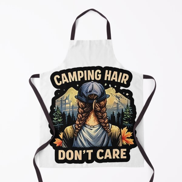 Item preview, Camping Hair Don’t Care – Nature Lover Design designed and sold by Ladys-Gents.
