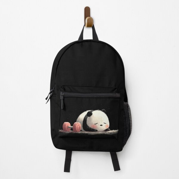 Item preview, Panda relaxes by dumbbell designed and sold by anytka.