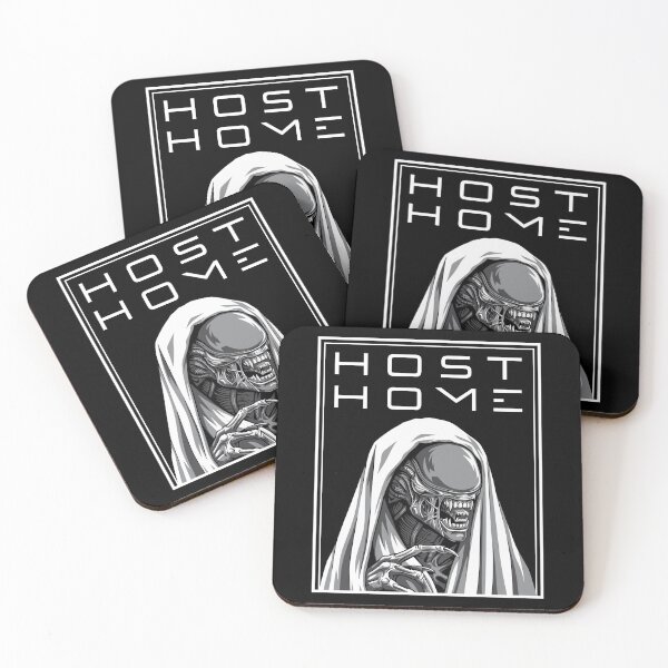 Item preview, Host Home Alien Shroud Sci-Fi Horror Parody designed and sold by AnAzArt.