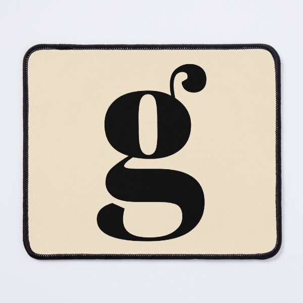 Item preview, Letter G Monogram Phone Case Aesthetic Gift for Her, Minimalist Letter G Blanket Cozy Monogram Gift for Girls, Modern Script Letter G Journal Graduation Gift for Her designed and sold by Noe Mill.