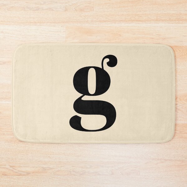 Item preview, Letter G Monogram Phone Case Aesthetic Gift for Her, Minimalist Letter G Blanket Cozy Monogram Gift for Girls, Modern Script Letter G Journal Graduation Gift for Her designed and sold by Noe Mill.