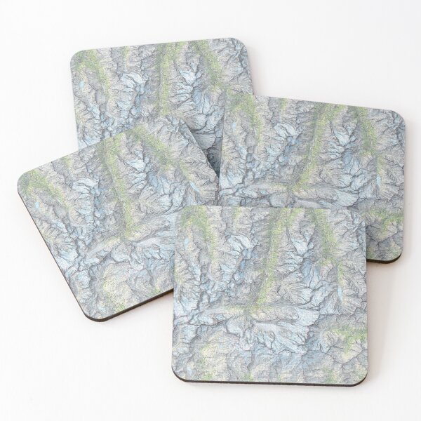 Item preview, Topographic Map of the Swiss Alps designed and sold by Karol Majewski.