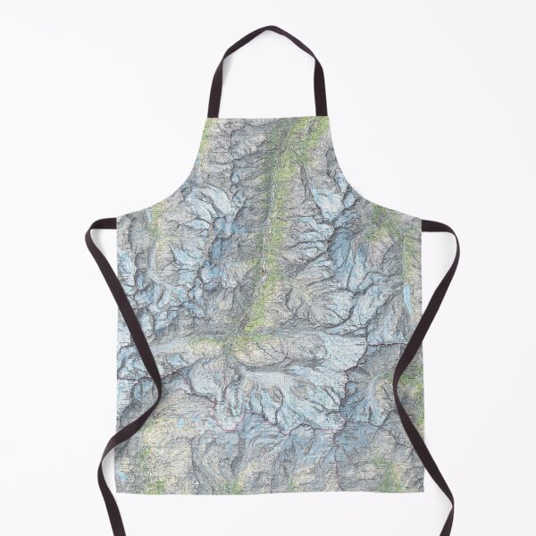 Item preview, Topographic Map of the Swiss Alps designed and sold by Karol Majewski.