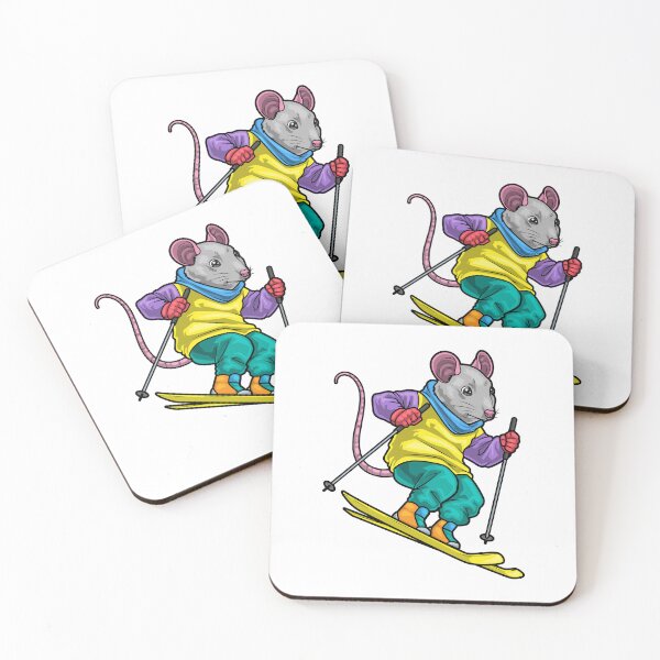Item preview, Rat Skier Ski Winter sports designed and sold by Snabdesign84.