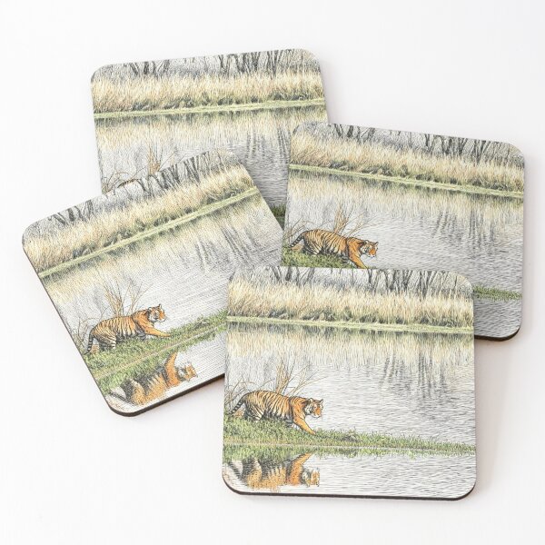 Item preview, Tigers in Ranthambhore National Park designed and sold by sid1802.