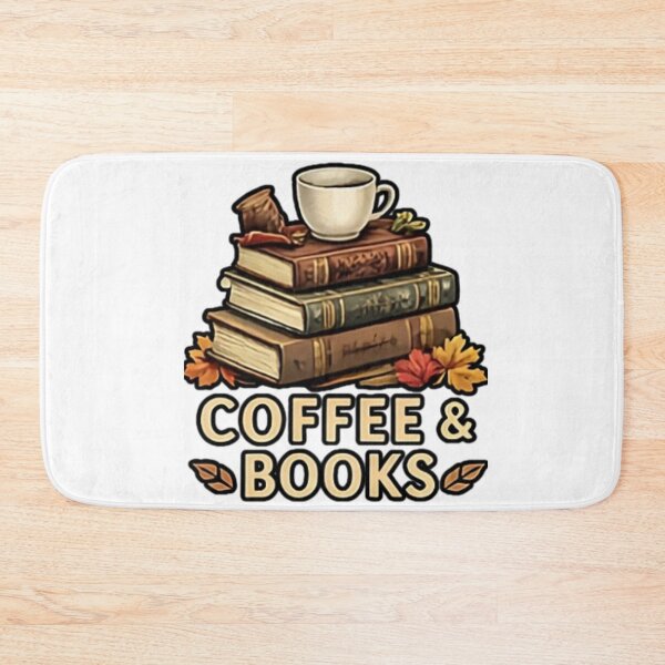 Item preview, Coffee and Books – Cozy Autumn Reading Design   designed and sold by Ladys-Gents.