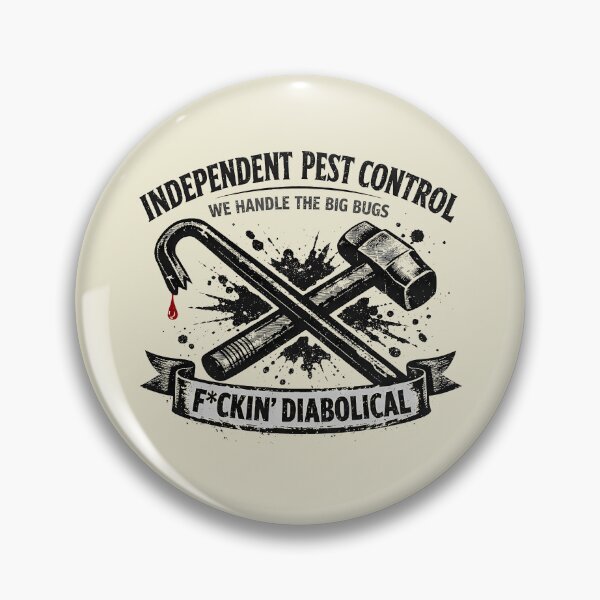 Item preview, Independent Pest Control Diabolical Graphic designed and sold by agearb.