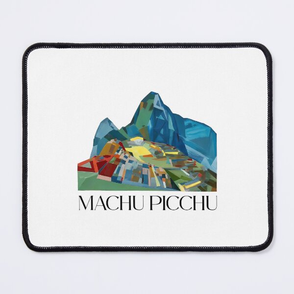 Item preview, Machu Picchu Bauhaus Poster — Geometric Peru Art Print designed and sold by OzzFrequency.