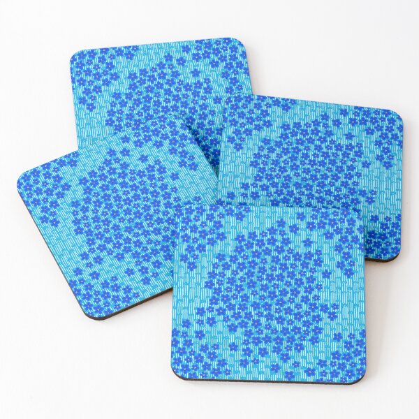 Item preview, Blue Flowers Pattern designed and sold by kolbycheeseit.