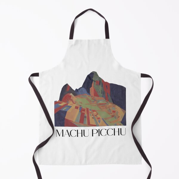 Item preview, Machu Picchu Bauhaus Poster — Geometric Peru Art Print designed and sold by OzzFrequency.
