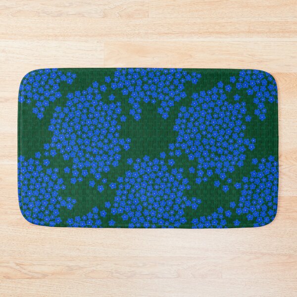 Item preview, Blue Flowers in Grass Pattern designed and sold by kolbycheeseit.