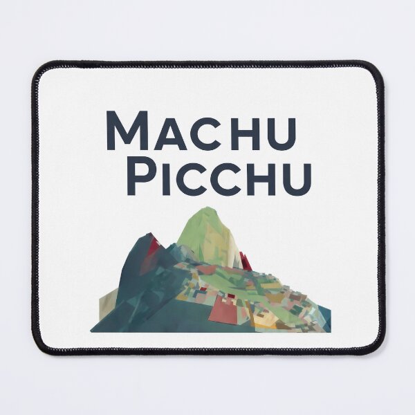 Item preview, Machu Picchu Bauhaus Poster — Geometric Peru Art Print designed and sold by OzzFrequency.