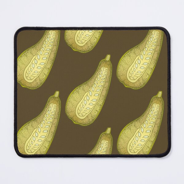 Item preview, Stylized Squash Cross-Section | Abstract Vegetable Art | Warm Green Illustration designed and sold by AnryMary.