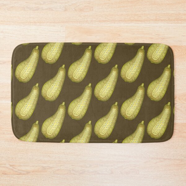 Item preview, Stylized Squash Cross-Section | Abstract Vegetable Art | Warm Green Illustration designed and sold by AnryMary.