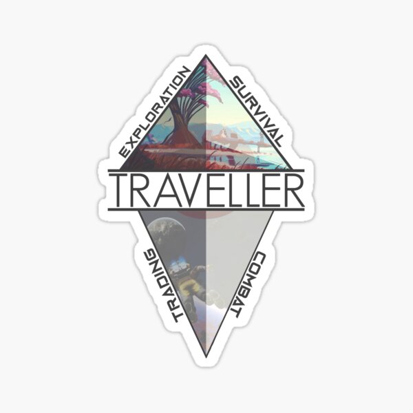 Traveller Sticker