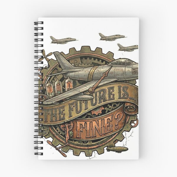 Item preview, The Future is....Plane? designed and sold by Iron-Raven.