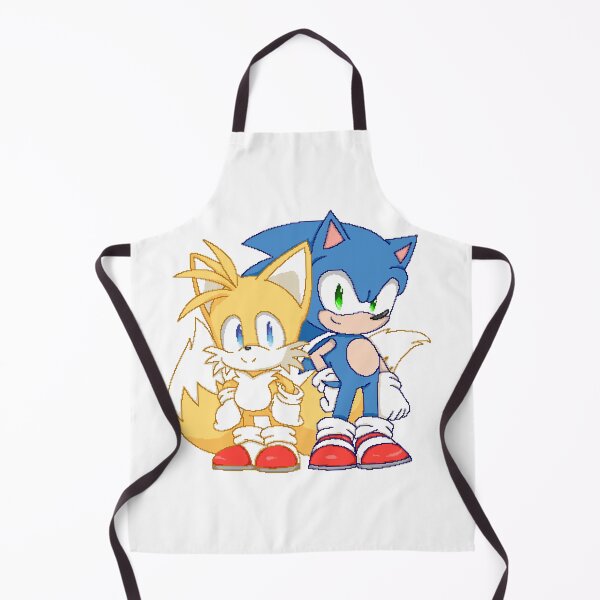 Item preview, Sonic and Tails pixel art designed and sold by MiloBoo.