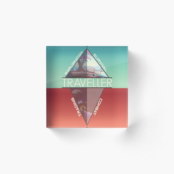 Traveller Acrylic Block