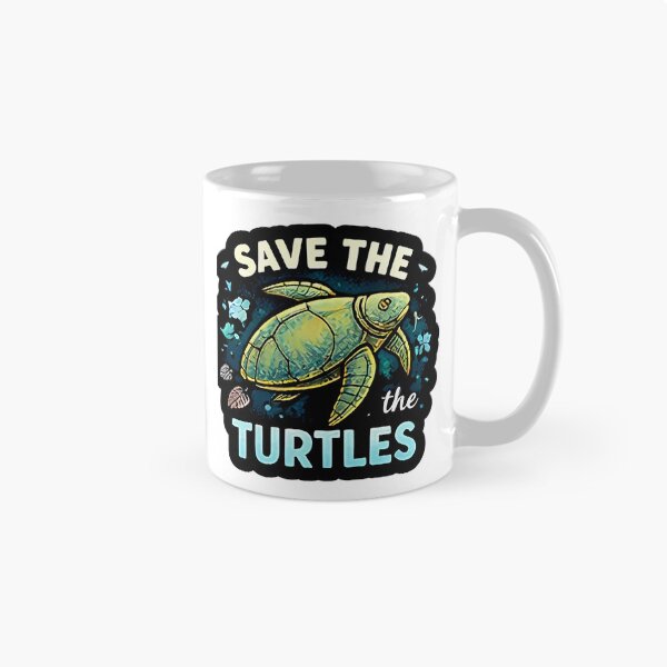 Item preview, Save the Turtles – Ocean Conservation Design designed and sold by Ladys-Gents.