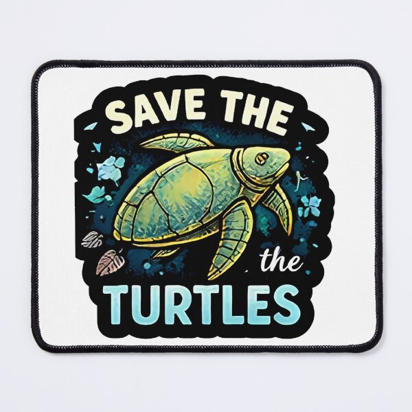 Item preview, Save the Turtles – Ocean Conservation Design designed and sold by Ladys-Gents.
