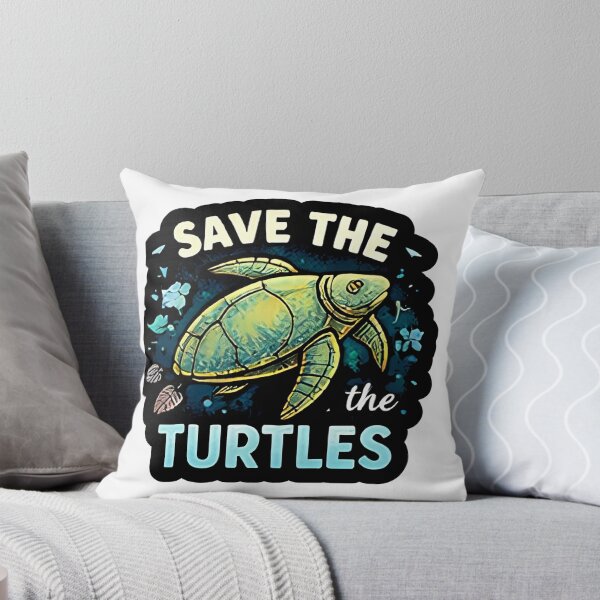 Item preview, Save the Turtles – Ocean Conservation Design designed and sold by Ladys-Gents.