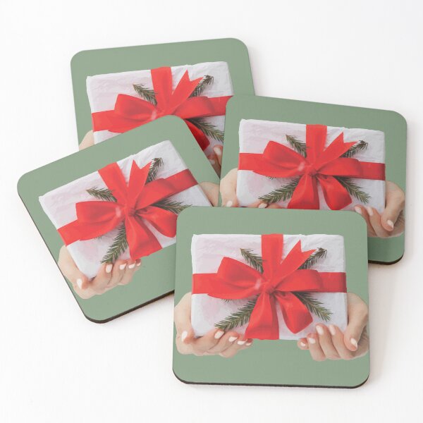 Item preview, Holiday Gift Wrapped with Red Ribbon designed and sold by Arturo Daniel Garcia Palomo.
