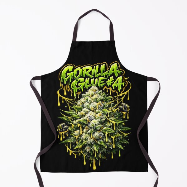 Item preview, Gorilla Glue #4 Graffiti Bud Print | Sticky Resin Hybrid Strain Typography | Potent 420 Wall Art Poster designed and sold by WAUZ.