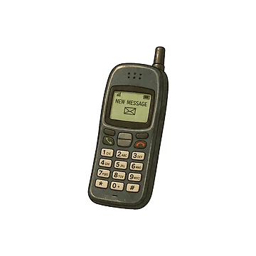 Artwork thumbnail, Retro Phone by Loading----
