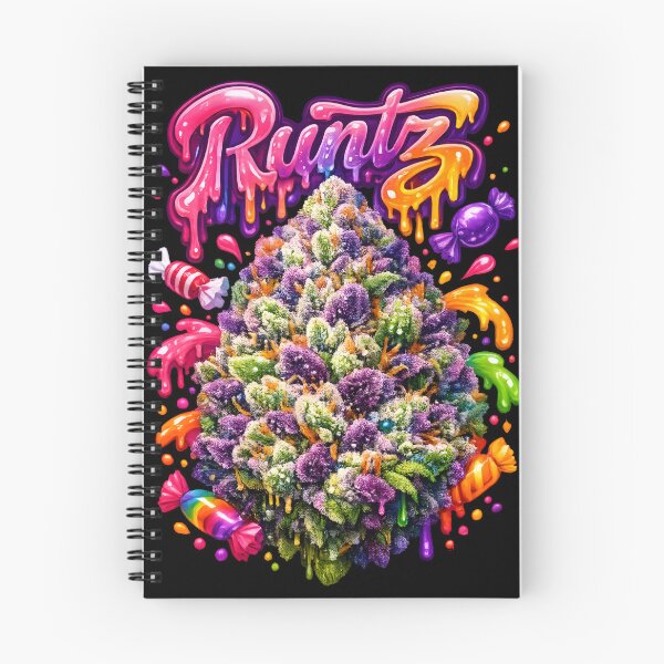 Item preview, Runtz Candy Graffiti Art Print | Bonbon Sweet Hybrid Strain Typography | Euphoric 420 Wall Decor Poster designed and sold by WAUZ.