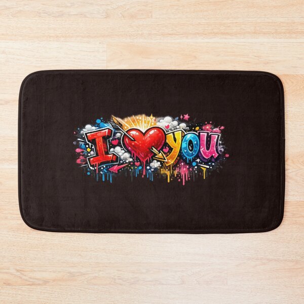 Item preview, graffiti I love you designed and sold by brasildesigns.
