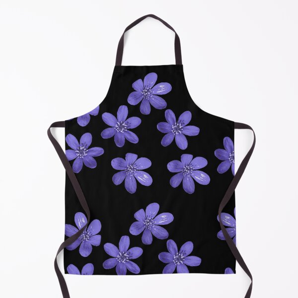 Item preview, Flores de violeta de hepática, diseño retro, jardín de primavera de marzo designed and sold by Luzi Illustrella.