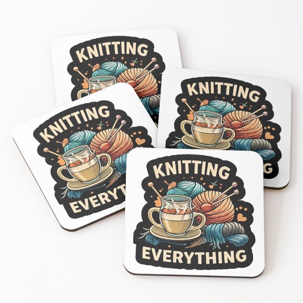 Item preview, Knitting Everything – Cozy Yarn Lover Design designed and sold by Ladys-Gents.