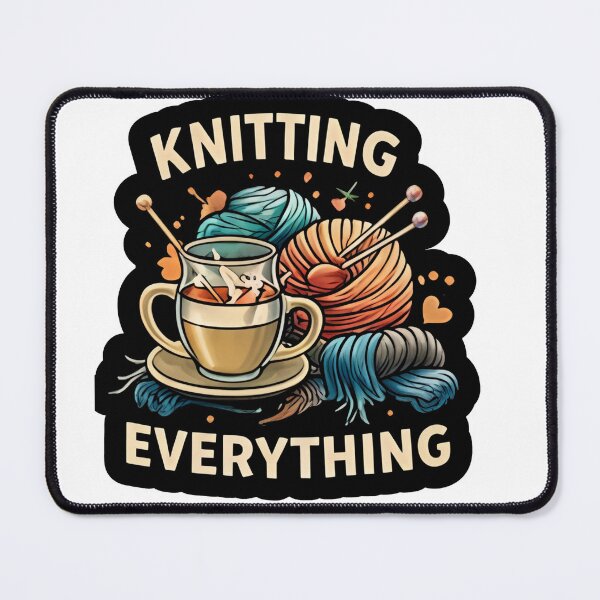 Item preview, Knitting Everything – Cozy Yarn Lover Design designed and sold by Ladys-Gents.